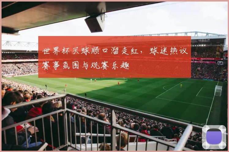 世界杯买球顺口溜走红，球迷热议赛事氛围与观赛乐趣