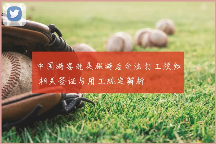 中国游客赴美旅游后合法打工须知 相关签证与用工规定解析